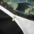 thumbnail image 4 of Erosebridal Magic Dragon Duvet Cover Set for Boys, Magical Jungle Night Bedding Full, Black Reversible, 1 Duvet Cover and 2 Pillowcases (No Comforter), 4 of 5