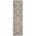 thumbnail image 3 of SAFAVIEH Amsterdam Rebeca Geometric Diamonds Runner Rug, Cream/Beige, 2'3" x 8', 3 of 7