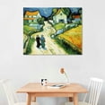 thumbnail image 2 of Nawypu Van Gogh Canvas Wall Art - Street and Steps in Auvers with Figures - Van Gogh Paintings Reproduction Abstract Artwork Prints Poster Landscape Pictures for Home Office Wall Decor, 2 of 4
