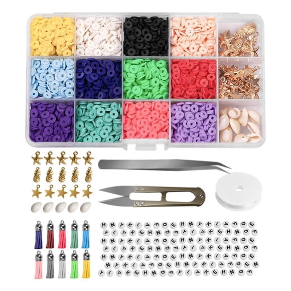 de arcilla , de , de joyería, artesanía de bricolaje, 18 colores, 6 mm