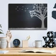 thumbnail image 6 of Luxe Metal Art 'Wood Series: Birds and Tree, Inverted Silhouettes', Metal Wall Art, 16"x12", 6 of 9