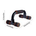 thumbnail image 3 of Push Up Bars for Home Workouts,Chest Back Abdominal Muscle Training Equipment,Portable Exercise Stands with Non-Slip Grips,SouMaox, 3 of 9