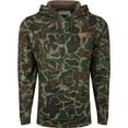 thumbnail image 4 of Drake Men's MST Performance Hoodie Mossy Oak Shadow Grass Habitat Large, 4 of 8