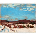 thumbnail image 3 of Tom Thomson 18x15 Black Modern Framed Museum Art Print Titled - Early Spring (1917), 3 of 5