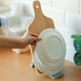 thumbnail image 3 of Multipurpose Folding Kitchen Spatula Pot Lid Dish Spoon Storage Rack Holder, 3 of 9