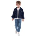 thumbnail image 3 of LNMQLPDBS Toddler Denim Jacket Camo Hoodie Girls Big Boys Long Sleeve Shirts 3t Hoodie Clothes for Toddler Boys 3t-4t Infant Winter Clothes 9 Month, Blue 4-5 Years, 3 of 7