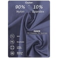 thumbnail image 5 of Cadmus Womens Athletic Running Shorts Lightweight High Split Comfy Liner for Gym Workout Track,4 Pack, 5 of 9