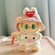 thumbnail image 3 of Mini ropa de muñeca de peluche de 17cm, accesorios de atuendo para muñecas Idol de Corea Kpop Exo Labubu II, monos a cuadros para fiesta sentada, ropa, 3 of 5