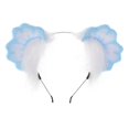 thumbnail image 1 of Kitten-Ear Headband Sweet Girls Accessories Cosplay Beast Ears Fursuit Masquerade Halloween Cosplay Party Yellow, 1 of 4