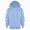 H154-Sky Blue, variant on TOWED22 Girls Hoodie Sweatshirt Full Zip Up Casual Solid Long Sleeve Jacket Kids Lightweight Outwear with Pockets,Navy,5-6 Y