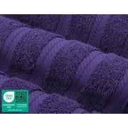 American Soft Linen Hand Towel 100% Cotton 1 Piece Luxury Hand Towel, Purple