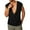 🔥 Black, variant on Mens Tank Top and Sleeveless V Neck Summer Men Shirts Casual Solid Color Moisture Wicking Loose Plus Size Compression Undershirts for Men Holiday for Running in Hot Weather XXL
