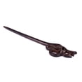 thumbnail image 4 of Breezelike Hair Stick - Handmade Carved Ebony Hair Pick : Dancing Ribbon, 4 of 5