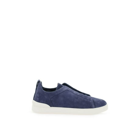 

Zegna triple stitch slip-on sneakers