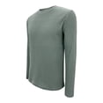 thumbnail image 3 of Playera George Talla EG Cuello Redondo Manga Larga Lisa Verde Jade, 3 of 4