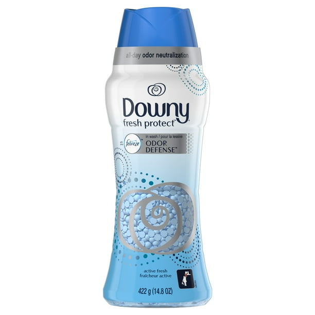 Downy Fresh Protect, Active Fresh, 14.8 oz InWash Scent Beads