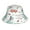 Music Lover Dinosaur, variant on Pasta Bacon Reflective Double-Sided Bucket Hat, Sun Hat, Soft and Breathable for Gardening, Beaching, Camping, Hiking, Fishing