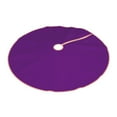 thumbnail image 2 of Kll Purple Christmas Tree Skirt ,Party Decorations Farmhouse For Christmas Decorations Holiday Party, 2 of 8