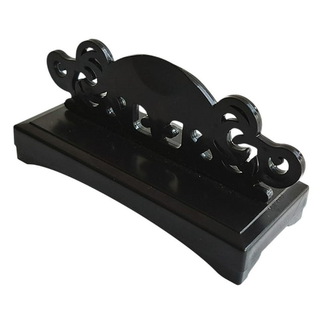 Soporte de exhibición de ventilador plegable, soporte de ventilador de mano, soporte independiente portátil, soporte de ventilador de mano Simple, Negro
