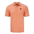 thumbnail image 2 of Men's Cutter & Buck Orange Baltimore Orioles Pike Eco Flora Print Recycled Polo, 2 of 3