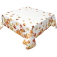 thumbnail image 1 of Fall Tablecloth Square 54 x 54 Inch Thanksgiving Maple Leaf Table Cloth Polyester Fabric Farmhouse Harvest Autumn Table Cover for Kitchen Party Picnic Outdoor Decor, 1 of 6