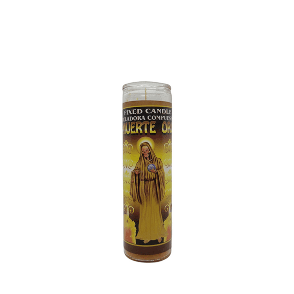 Santa Muerte Oro Fixed Candle