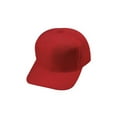 thumbnail image 1 of Chapeau de Laine Mélangé Style Professionnel- Rouge, 1 of 1