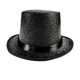 thumbnail image 1 of Sombrero Lincoln negro con plumas de colores para adultos, 1 of 1