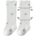 thumbnail image 6 of Baby Girls Knee-High Socks Toddler Keep Warm Cotton Sock Uniform Stockings for Infant Kids, 6 of 7