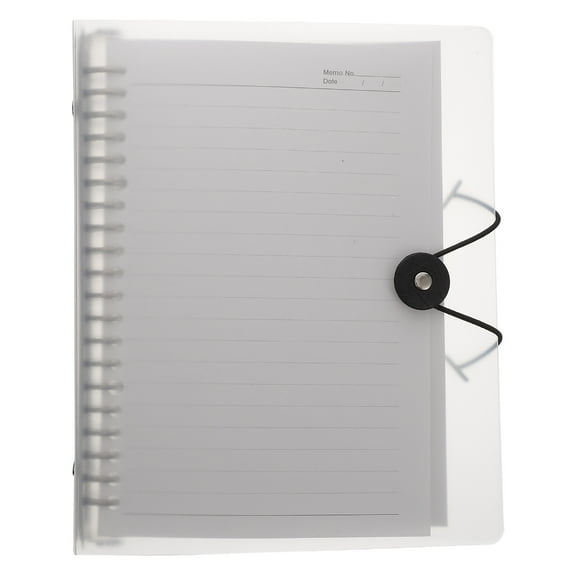 Transparent Notebook Detachable Notebook Writing Notepad Office Stationery