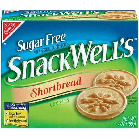 Nabisco Snackwell's: Shortbread Sugar Free Cookies, 7 oz