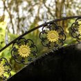 thumbnail image 4 of FENGGUIQU 4Ud Puntales De Valla De Aluminio Plata Con Elegante Para Jardín Y Patio, 4 of 7