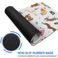 thumbnail image 6 of Long Mouse Pads for Desk,Cartoon Dachshund Desk Mats on Top Of Desks, Desk Mouse Pad Extra Large with 3mm Non-Slip Base and Stitched Edge for Gaming,Office,Work,Home 47.3"x23.6", 6 of 6