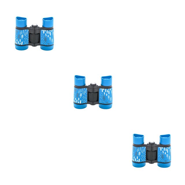 Wosthever 4X portátil de mano para niños binocular camping senderismo viajar antideslizante telescopio de observación de vida silvestre al Type1 NO1