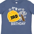 thumbnail image 4 of Inktastic Its My 3rd Birthday with Construction Tools Boys Toddler T-Shirt, 4 of 5