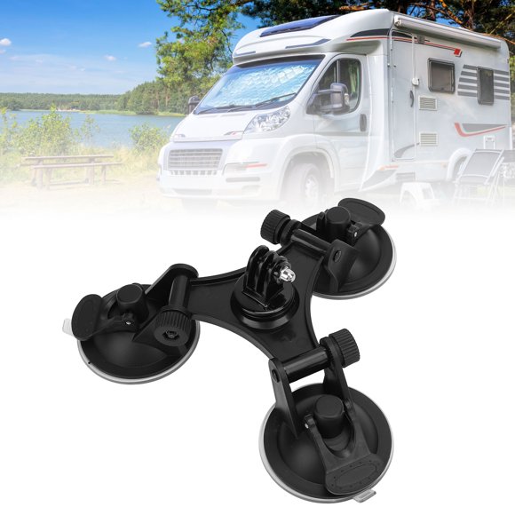 Satellite Suction Mounting Kit, Excellent Stability Easy Installation Satellite Suction Cup Mount with Adapter for Mini