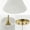 Multi-color, variant on JONATHAN Y Alden 14.25" 1-Light Classic French Country Iron LED Pendant with Pleated Shade, Brass Gold/White