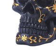 thumbnail image 4 of Estatua de Resina de Cabeza de Esqueleto Gloria Estatua de Calavera, 4 of 9