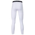 thumbnail image 2 of Mens Compression Base Layer Tights Workout Black Sports Gym Leggings, 2 of 5