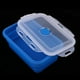 thumbnail image 3 of Contenedor de alimentos Cola Tazón plegable de silicona 540ML azul, 3 of 8