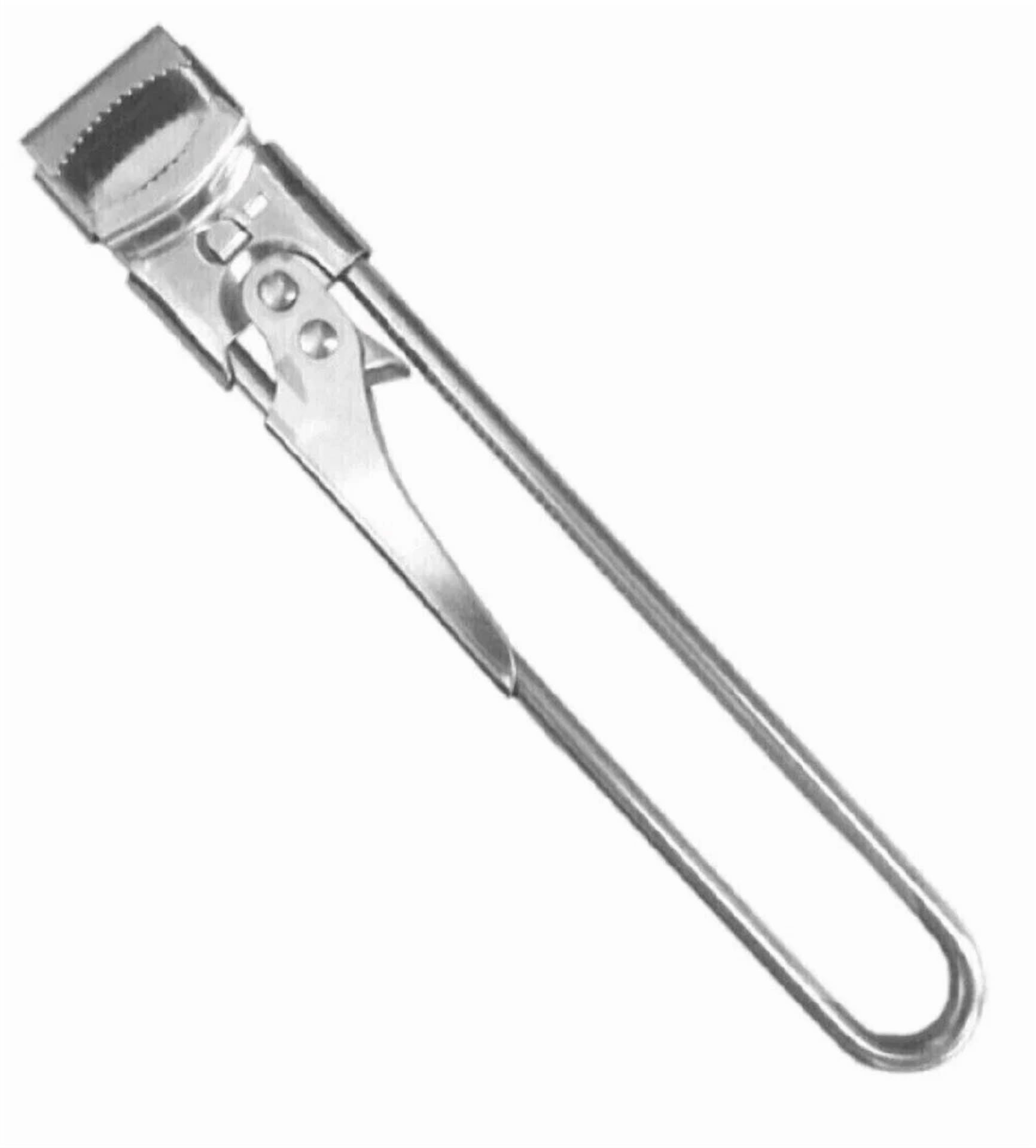 Stainless Steel Can Opener Multifunctional Adjustable Jar Lid Gripper Tool