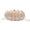 Apricot, variant on ‌Marble Print Caterpillar Handbag - Chic Acrylic Party Purse