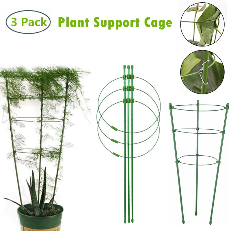 45cm Climbing Plant Support Cage Garden Trellis Flowers Tomato Growing Stand 
