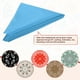 thumbnail image 4 of Uxcell 2-Pack Bandanas de Color Sólido, Pañuelo de Cabeza de Poliéster Suave de 21 Pulgadas/54cm para Hombres/Mujeres/Cowboys, Pañuelos para la Cabeza [Azul Lago], 4 of 7