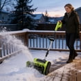 thumbnail image 6 of 51InchSmall Snow Removal Sweeper Portable Snow Sweeper Wireless Foldable High Power Household Hand Push Snow Sweeper for Cars, Trucks, SUVs, 6 of 9
