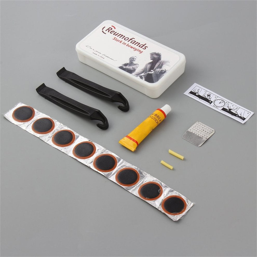 YSX 1 Sets/14 in 1 Cycling Bicycle Flat Rubber Tire Repair Patch Glue