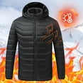 thumbnail image 4 of Campamento La Camisa Motocicleta Invierno para Acampar Ropa Con Calefacción 21 Áreas Chaqueta Calentada Hombres, 4 of 9