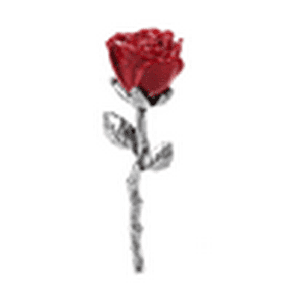 Ganz rose charm (1 rose charm and card)