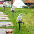 thumbnail image 3 of Owl Garden Stake, Solar Lights Outdoor Decorative Resin Owl Solar LED Lights with Stick for Garden Lawn Pathway Yard Decorations, 3 of 8