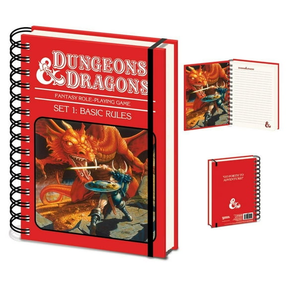 Dungeons & Dragons Basic Rules A5 Notebook